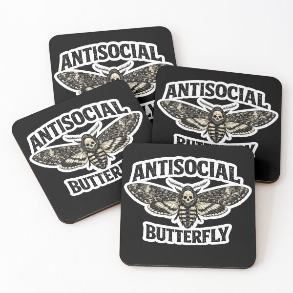 Aperçu de l'œuvre Papillon antisocial créée et vendue par AbstractAnom.