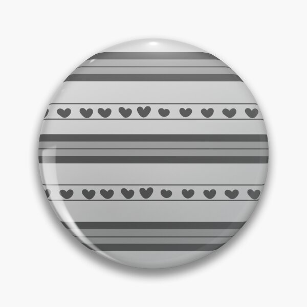 Item preview, Light Gray & Gray Hearts in Stripes designed and sold by KSimpson838.
