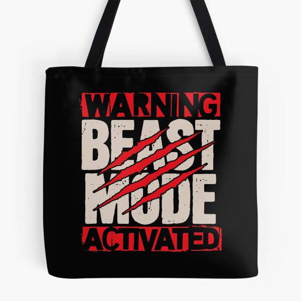 Item preview, Beast Mode Activated Bold Grunge Motivation Design designed and sold by TipTop GFX.