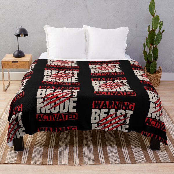 Item preview, Beast Mode Activated Bold Grunge Motivation Design designed and sold by TipTop GFX.