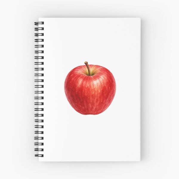 Item preview, Vintage Watercolor Red Apple | Botanical Apple Illustration designed and sold by Ethereal-Rain.