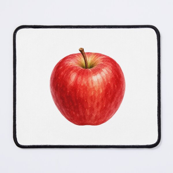 Item preview, Vintage Watercolor Red Apple | Botanical Apple Illustration designed and sold by Ethereal-Rain.