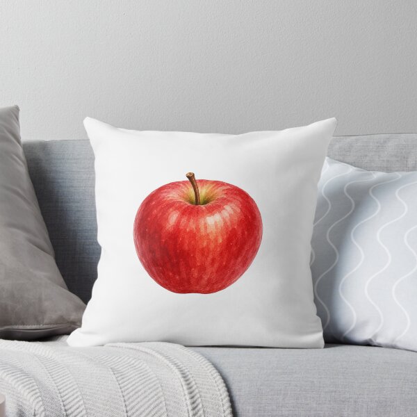 Item preview, Vintage Watercolor Red Apple | Botanical Apple Illustration designed and sold by Ethereal-Rain.