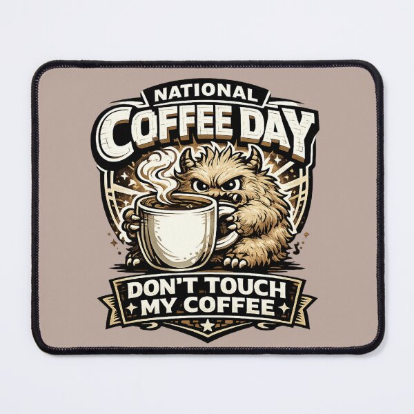 Item preview, Don't Touch My Coffee National Coffee Day T-Shirt - Funny Grumpy Design designed and sold by irfanshikh.