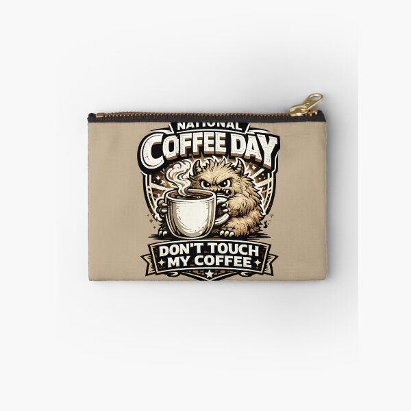 Item preview, Don't Touch My Coffee National Coffee Day T-Shirt - Funny Grumpy Design designed and sold by irfanshikh.