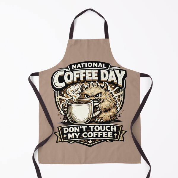 Item preview, Don't Touch My Coffee National Coffee Day T-Shirt - Funny Grumpy Design designed and sold by irfanshikh.