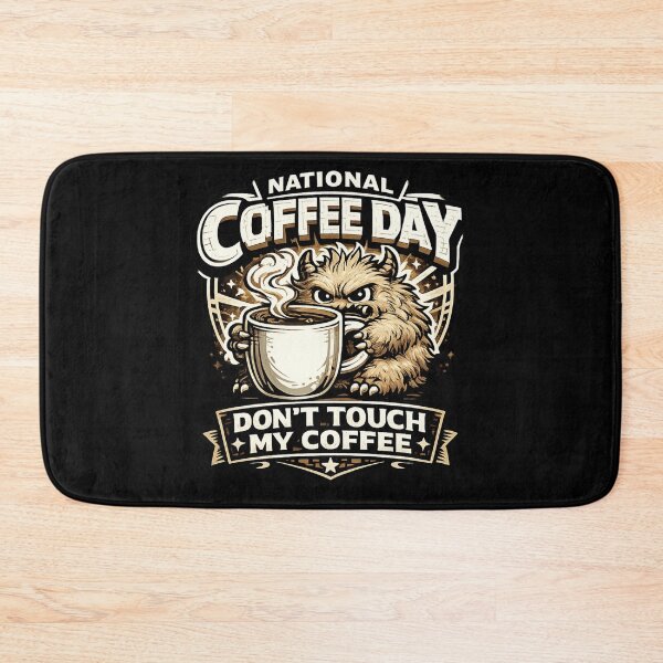 Item preview, Don't Touch My Coffee National Coffee Day T-Shirt - Funny Grumpy Design designed and sold by irfanshikh.
