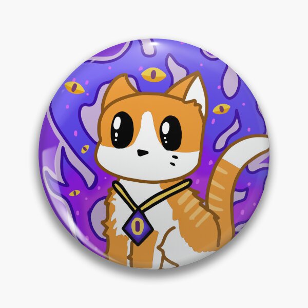 Item preview, Orange Magic Cat | Dark Fantasy designed and sold by Kartepy.