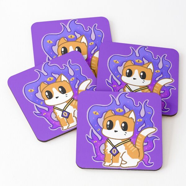 Item preview, Orange Magic Cat | Dark Fantasy designed and sold by Kartepy.