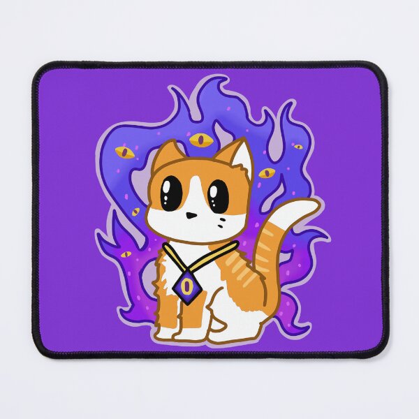 Item preview, Orange Magic Cat | Dark Fantasy designed and sold by Kartepy.