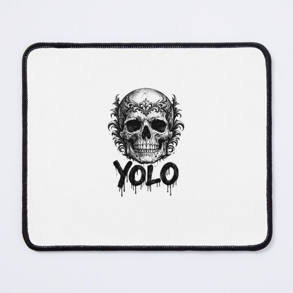 Item preview, Gothic Urban Skull YOLO Graffiti Streetwear Design designed and sold by podpalacz1993.