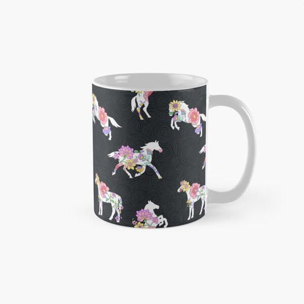 Item preview, Spring Stallion -Black Multi designed and sold by Fabricatemyart.