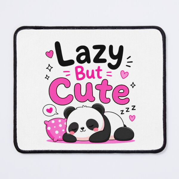 Item preview, Lazy But Cute Sleeping Panda Kawaii Sticker Design designed and sold by ExploreAura Studio.