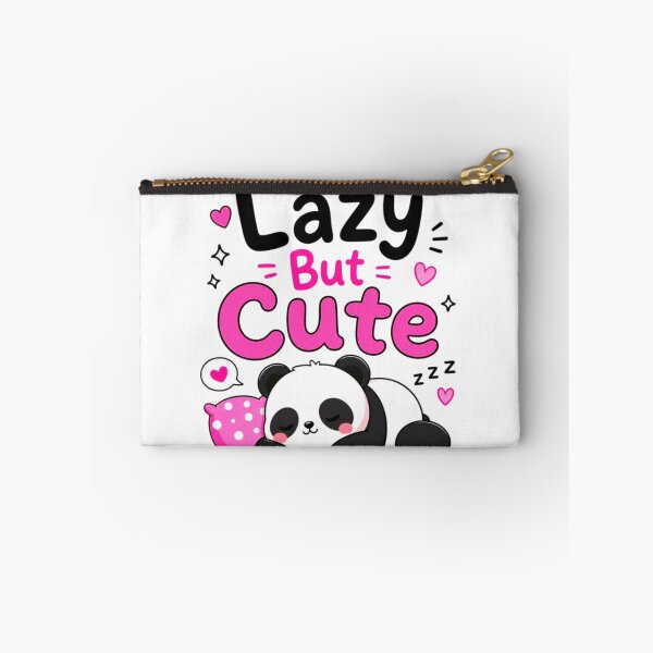 Item preview, Lazy But Cute Sleeping Panda Kawaii Sticker Design designed and sold by ExploreAura Studio.