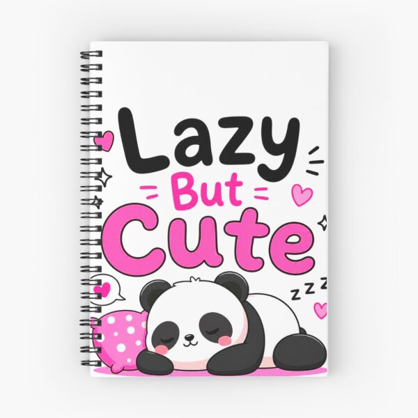 Item preview, Lazy But Cute Sleeping Panda Kawaii Sticker Design designed and sold by ExploreAura Studio.