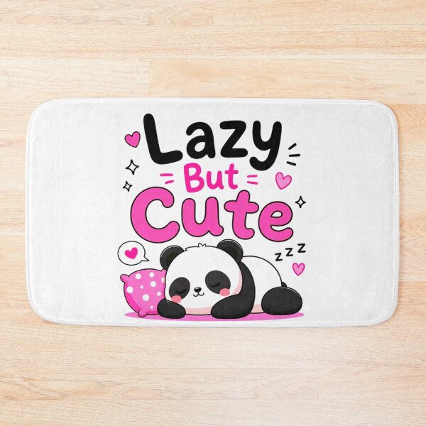 Item preview, Lazy But Cute Sleeping Panda Kawaii Sticker Design designed and sold by ExploreAura Studio.