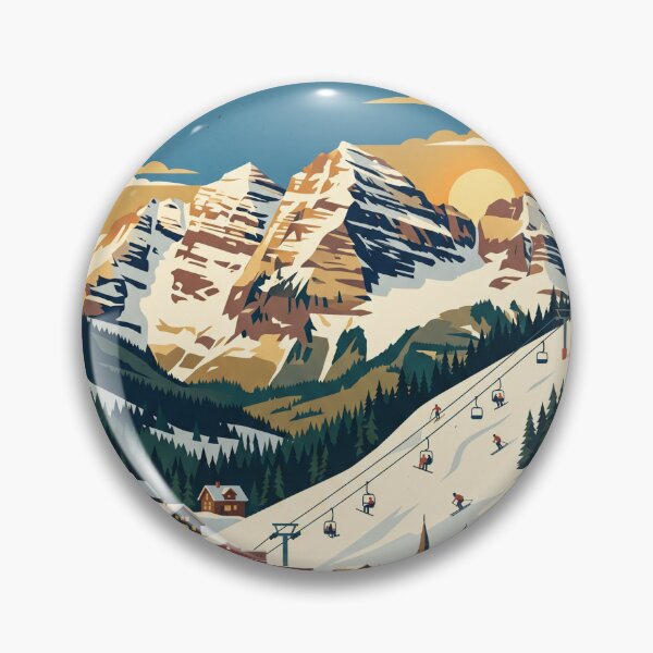 Item preview, Aspen Colorado Vintage Travel Poster designed and sold by Bomax121.