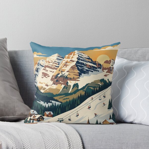 Item preview, Aspen Colorado Vintage Travel Poster designed and sold by Bomax121.