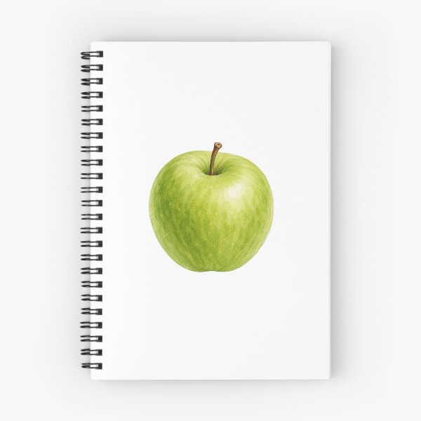 Item preview, Vintage Watercolor Green Apple | Botanical Apple Illustration designed and sold by Ethereal-Rain.