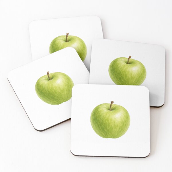 Item preview, Vintage Watercolor Green Apple | Botanical Apple Illustration designed and sold by Ethereal-Rain.