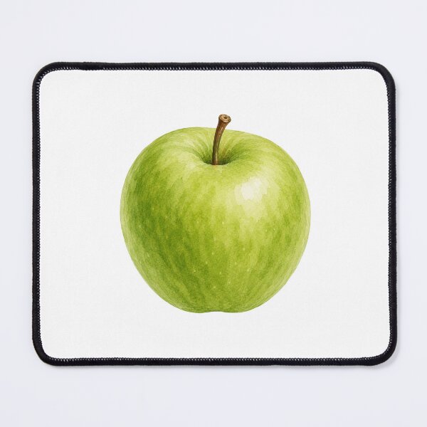 Item preview, Vintage Watercolor Green Apple | Botanical Apple Illustration designed and sold by Ethereal-Rain.
