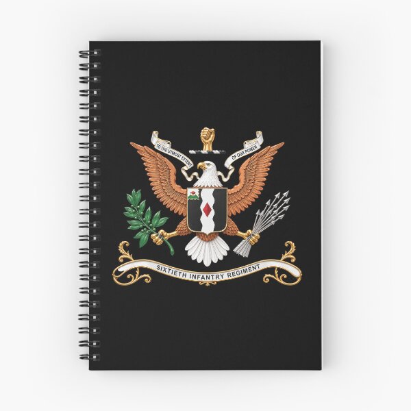 Item preview, 60th Infantry Regiment  COA with Eagle without Text - 3D - Enhanced X 300 designed and sold by Military Insignia Products.