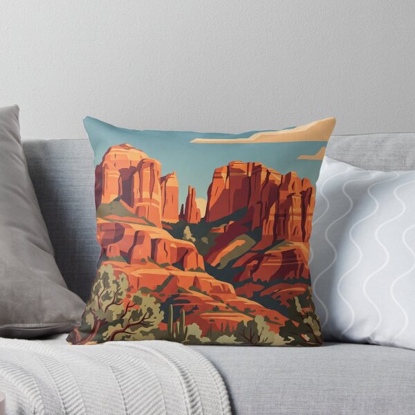 Item preview, Sedona Arizona Vintage Travel Poster designed and sold by Bomax121.