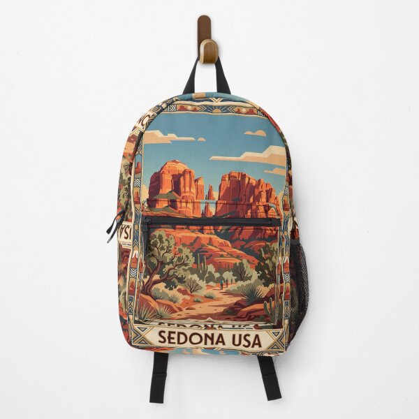 Item preview, Sedona Arizona Vintage Travel Poster designed and sold by Bomax121.