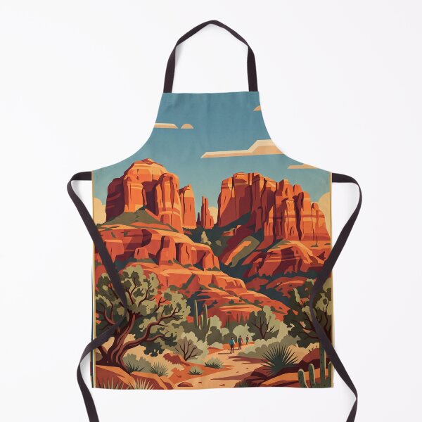 Item preview, Sedona Arizona Vintage Travel Poster designed and sold by Bomax121.