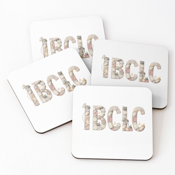 Item preview, IBCLC Letters Breastfeeding Tools Lactation Consultant Art designed and sold by Neurospicy Trolls.