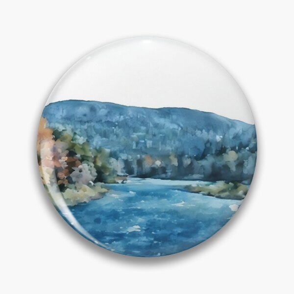 Artikelvorschau, Blue River entworfen und verkauft von RCWatercolours.