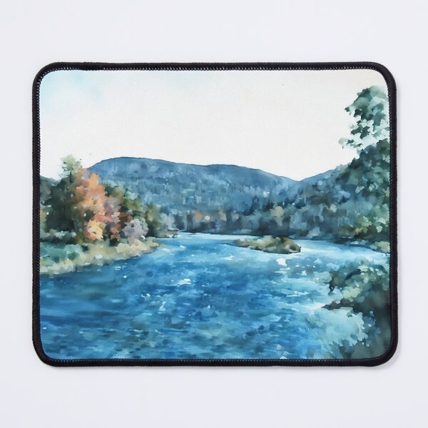 Item preview, Blue River designed and sold by RCWatercolours.