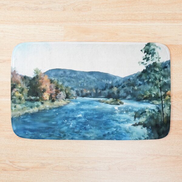 Item preview, Blue River designed and sold by RCWatercolours.