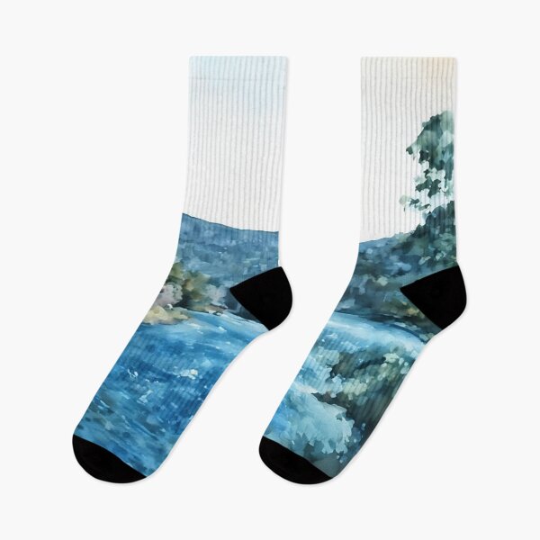Item preview, Blue River designed and sold by RCWatercolours.