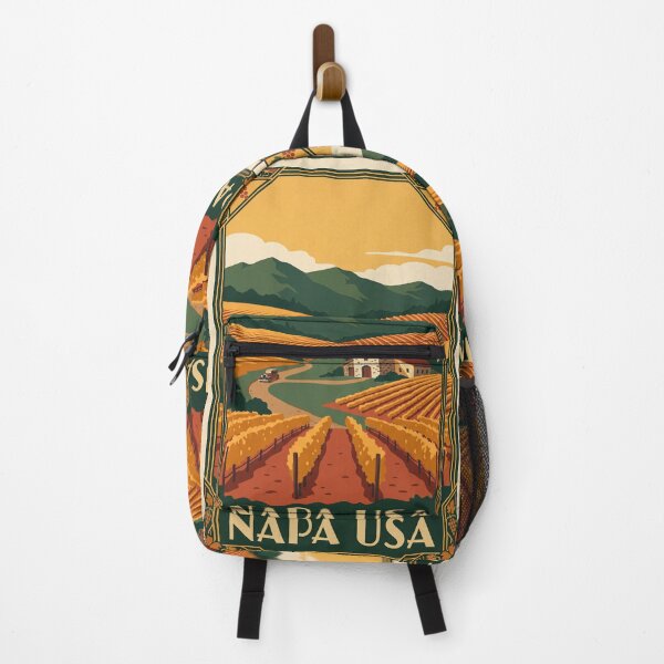Item preview, Napa Valley California Vintage Travel Poster designed and sold by Bomax121.