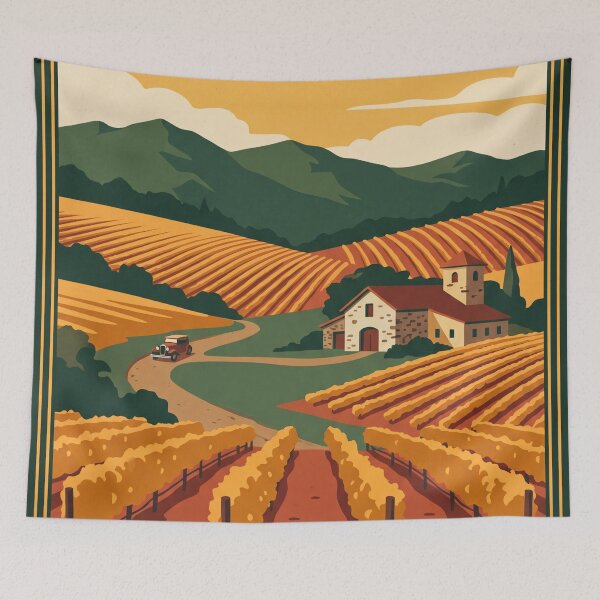 Item preview, Napa Valley California Vintage Travel Poster designed and sold by Bomax121.