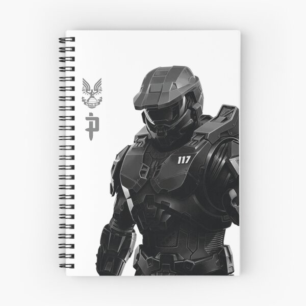 Item preview, Halo Vintage Legendary: UNSC Master Chief Silhouette and Iconic Gaming Quotes Fan Art designed and sold by benja-08.