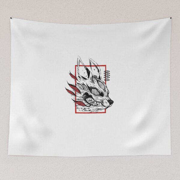 Item preview, Ancient Fox Spirit Guardian Anime Design designed and sold by Mr-MC-kitty.