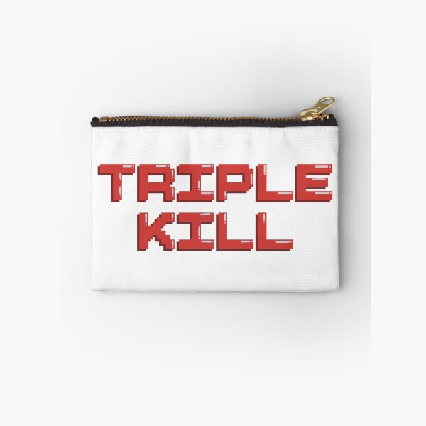 Item preview, Triple Kill Gaming Quote Pixel Art Decal designed and sold by alexmaushaus.