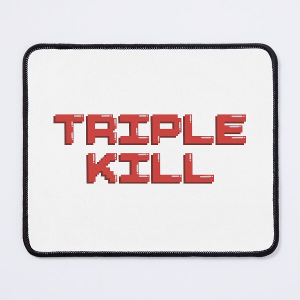 Item preview, Triple Kill Gaming Quote Pixel Art Decal designed and sold by alexmaushaus.