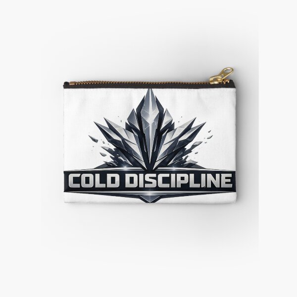 Item preview, Cold Discipline Motivation Quote Design designed and sold by CreativeMindsetLab.