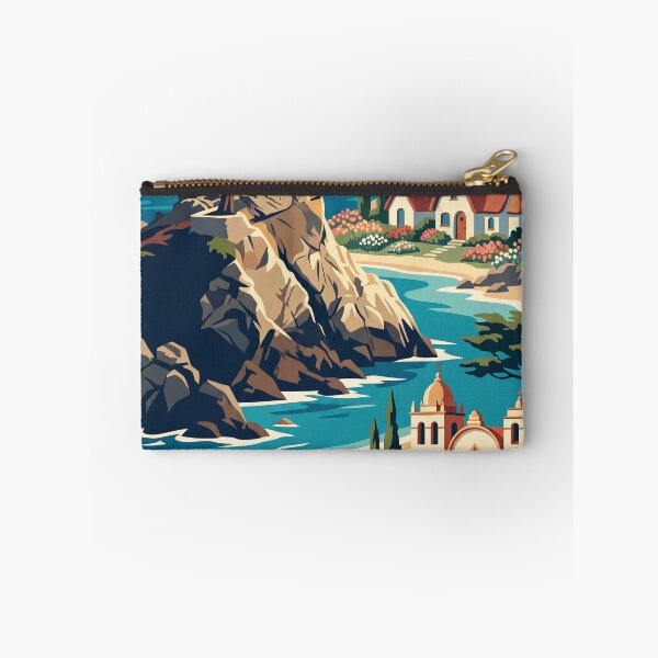 Item preview, Carmel by the Sea Vintage Travel Poster designed and sold by Bomax121.