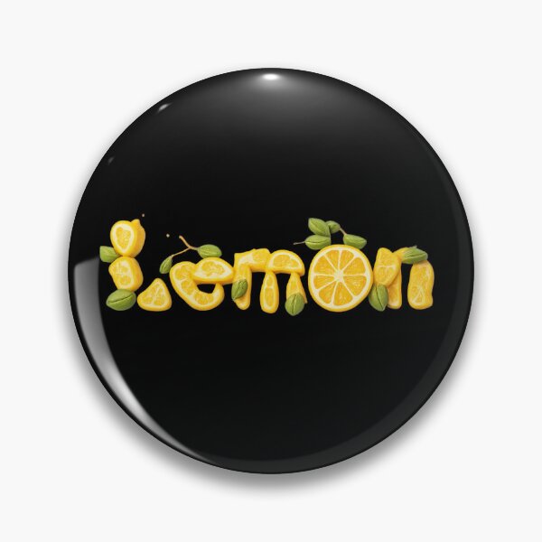 Item preview, Fresh Lemon Word Typography designed and sold by Khadigadesings.