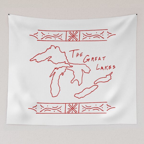 Item preview, The Great Lakes Vintage Souvenir designed and sold by HoganHandmade.