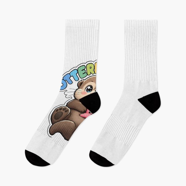 Item preview, Otterly Cute Sweet Otter with Starfish Kawaii designed and sold by BoosterShop.