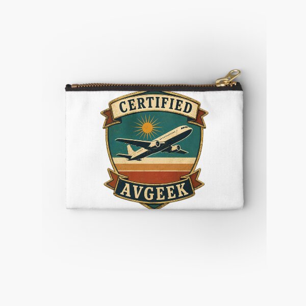 Item preview, Certified Avgeek Vintage Aviation Emblem Crest Proud Plane Lover Pilot Gift designed and sold by EMaviation_.