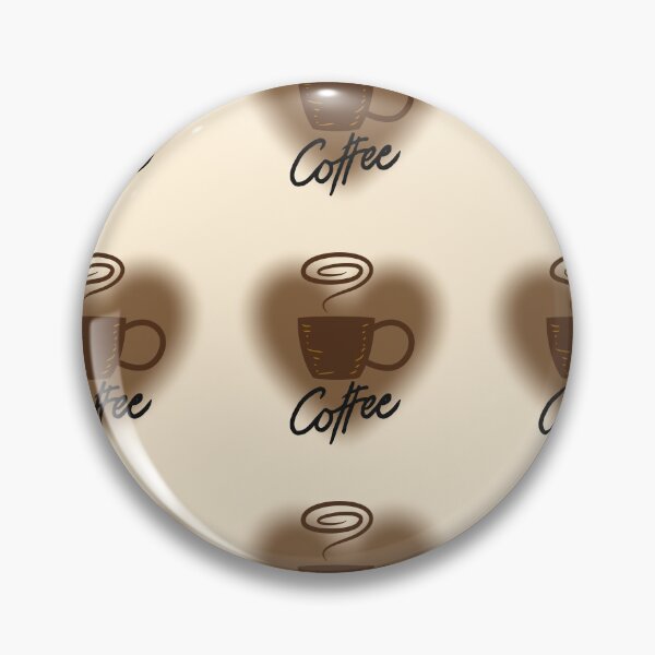 Item preview, I Love Coffee Cozy Vintage Mug Heart Warm Drink coffee Aesthetic pattern designed and sold by Art IN Pack.