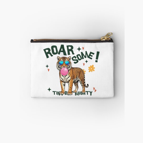 Item preview, Roarsome Tiger Cooler Tiger with Bubble Gum Kawaii designed and sold by BoosterShop.