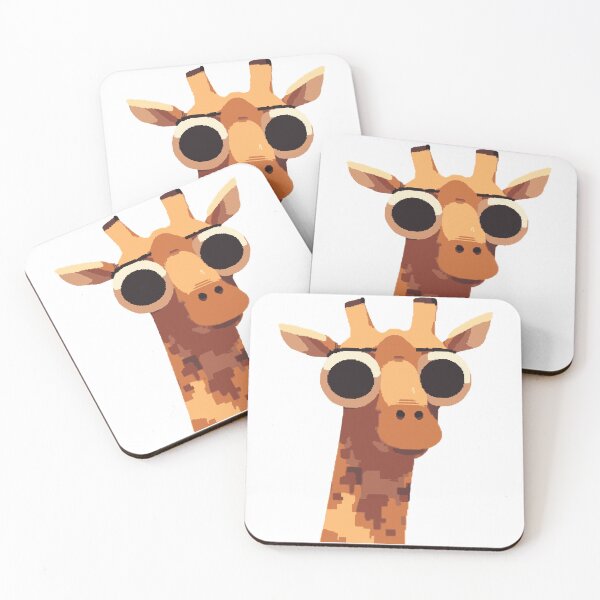 Item preview, Worried Giraffe | I've Seen Things | Funny Animal Illustration designed and sold by GeekMix.
