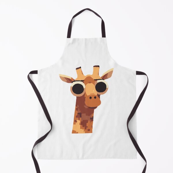 Item preview, Worried Giraffe | I've Seen Things | Funny Animal Illustration designed and sold by GeekMix.
